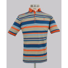 Kurt Geiger Varieagted Reg Fit Striped Golfer