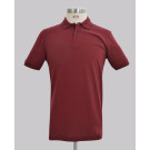 Kurt Geiger Signate Dark Red Slim Fit Pique