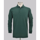 Kurt Geiger Signate Dark Green Slim Fit Ls Pique