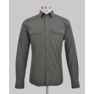 Kurt Geiger Signate Charcoal Corduroy Overshirt