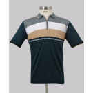 Kurt Geiger Dark Teal Reg Fit Panel Stripe- With Zip