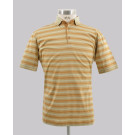 Kurt Geiger Spruce Yellow Reg Fit Stripe Golfer