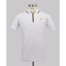 Kurt Geiger White Pique Golden Yellow Detail Zip Reg