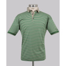 Kurt Geiger Bright Green Reg Fit Feeder Stripe Golfe