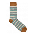Mint Stripe Socks