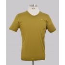 Golden Yellow V-Neck T-Shirt