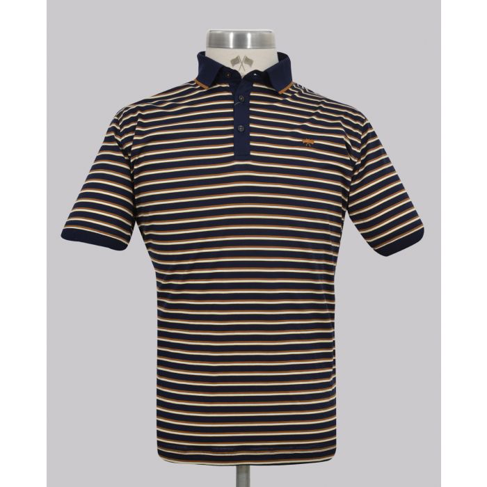 Regular Fit Feeder Stripe Golfer