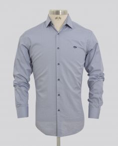 Blue Diamond Printed Regular Fit Shirt