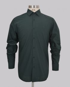 Kurt Geiger Dark Green Reg Fit Oxford Shirt